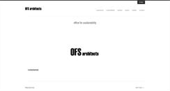 Desktop Screenshot of ofsarchitects.com