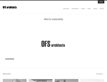 Tablet Screenshot of ofsarchitects.com